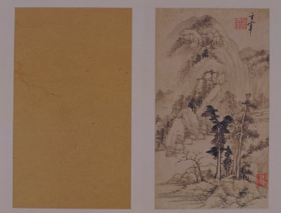 图片[10]-Dong Qichang Antique Landscape Atlas-China Archive